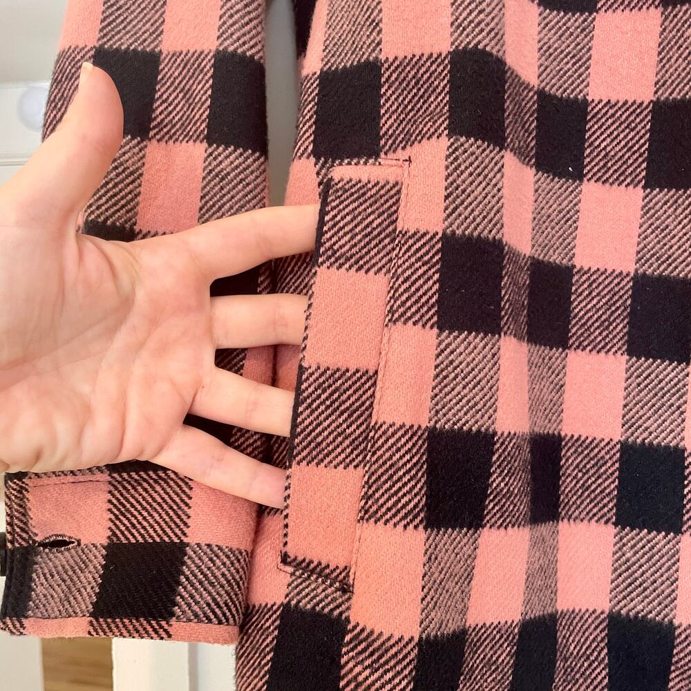 Rails Plaid James Shacket Lightweight Jacket Flan… - image 8